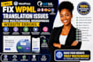 fix wpml translation issues and multilingual wordpress website errors