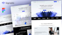 develop a modern responsive website or web app