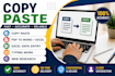 be your virtual assistant for data entry and web research