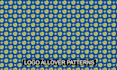 design seamless all over logo patterns for your brand