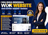 build wix website, rebuild redesign wix book author website wix booking website
