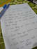 write anything with my beautiful handwritting
