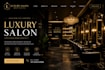 design luxury salon  beauty spa website design