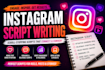 write a hook script for youtube , instagram , tiktok