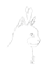 one line pet tattoo design, custom drawing