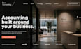 design squarespace accountant website tax advisor website