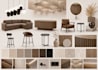 create an interior concept and moodboard design for your space