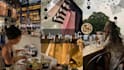 create pinterest style photo collage and instagram post