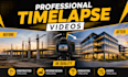 create professional construction time lapse video
