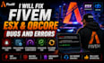 create custom fivem scripts for esx and qbcore servers