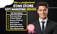 stan store setup, stan store marketing, product upload, stan store email, beacon
