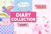 create custom princess inspired diary covers and page