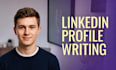 write a powerful linkedin profile