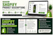 write SEO optimized shopify product descreptions