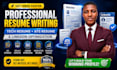 do resume writing, tech resume, ats resume and linkedin optimization