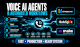 build custom vapi ai voice agent, retell ai receptionist, or voice bot