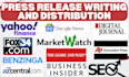 do professional press release distribution and press release writing