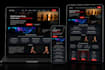 build a responsive HTML CSS javascript landing page website