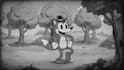 create 2d rubber hose, 1930s animation or black and white animation