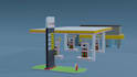 create low poly game assets, 3d models and props in blender