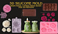 create custom silicone mold, plastic injection mold and cad design