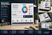 illustrate professional graphic design, flow chart, infographic design