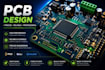 design multilayer, single layer pcb layouts with accurate pcb schematics