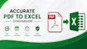 convert PDF files into editable excel spreadsheets