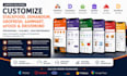 customize stackfood, 6ammart, demandium, gofresh, efood, drivemond flutter app