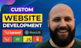 do ai web app ai software and ai website development as full stack web developer