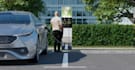 3d ev charging station concept visualization,high resolution render,cgi chargers