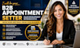be your b2b appointment setter and sales development representative