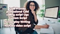 do proffesional cold calling script, custom script writing screenplay writer