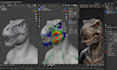 do 3d second life avatar modeling character design for bento rigging mesh body