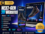 develop a stunning 3d interactive website with threejs, webgl, and gsap