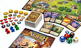 do board game design card layout tabletop rulebook box