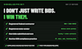 write government contract bid rfp rfq or proposal response
