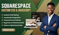 customize squarespace website with HTML CSS and javascript