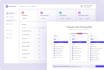 design modern saas dashboard UI UX