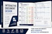 design interactive pdf fillable PDF forms, clickable , workbook ebook