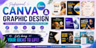 design canva posts, flyers, logo, and banners