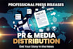 do press release public relations conduct media distribution and pr distribution