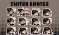 draw twitch emotes chibi emotes, animated emotes, twitch steam