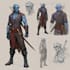 make dnd character art and dnd character design