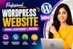 be your wordpress developer, website designer, and woocommerce expert