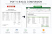 convert PDF, word, excel, images, and scanned documents