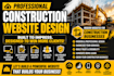 construction website architecture website roofing website contractor website