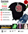 create custom t shirt design for print on demand, merch