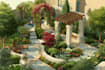 do backyard landscape design, patio, front yard design