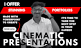 create cinematic presentation portfolios for your career